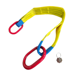 Zawiesie pasowe z ogniwami typ C2, DOR 3 tony, L - 3,5 m, taśma 90mm