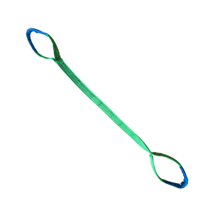 Zawiesie pasowe 4T 60mm 5,0 m z pętlami typ B4